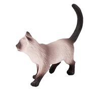 Warmhm Siamese Cat Cognitive Model Ornaments for Artificial Siamese Cat Model Home Decoration Plastic