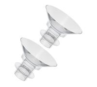 Warmhm Silicone Flange Inserts Breast Pump Supplies Small Flange Inserts Parts for Nursing Moms Comfortable Fit 13mm Diameter 2pcs Set