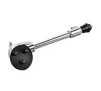 Warmhm Silver Metal Drum Leg Drum Accessory Spur Stability Replacement Part with Skid-proof Design