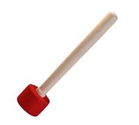 Warmhm Singing Bowl Wrapped Mallet Durable Multi Functional Striker for Gong Singing Bowls for Meditation Yoga High Performance