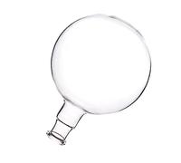 Warmhm Single Neck Round Bottom Laboratory Flask Professional Boiling Reflux Container for Chemistry Experiments Educational Research Lightweight