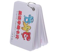 Warmhm Small Alphabet Flash Cards Set 26 Uppercase Letters Standard Handwriting Font Educational English Learning Cards for Kindergarten for Early Literacy