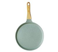 Warmhm Small Nonstick Frying Pan Avocado Green Aluminum Alloy Egg Cooking Pan for Induction and Gas Stoves Easy Clean Breakfast Skillet for Pancakes and Burgers