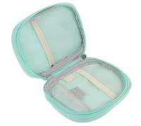 Warmhm Small Portable Medicine Bag Zipper, Pill Organizer for Outdoor First Aid and Travel Nursing Bag Lightweight Construction