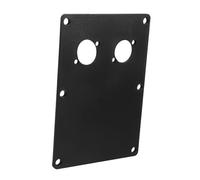 Warmhm Speaker Junction Box Board Plastic Binding Post Mount Plate Speaker Box Jack Plate Audio Equipment Accessory