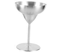 Warmhm Stainless Steel Cocktail Goblet Set Unbreakable Red Wine Cups for Parties Insulated Metal Drinking Goblets Elegant Design for Wine Cocktails
