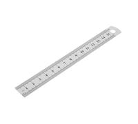 Warmhm Stainless Steel Guitar Action Gauge Ruler Precision Tool for Accurate String Height Measurement Durable Ruler for Electric Guitar and Bass Setup Versatile and Sturdy Design