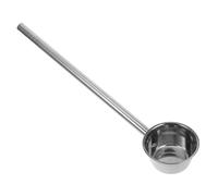 Warmhm Stainless Steel Kitchen Ladle with Long Handle and Thickened Construction Large Capacity Water Scoop for Vegetables and Plants, Suitable for Dining Use and Household
