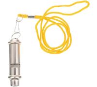 Warmhm Stainless Steel Pigeon Training Whistle Silver Portable Loud Sound