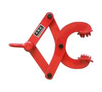 Warmhm Steel Pallet Puller Clamp for Material Handling, Convenient and Labor-Saving Pallet Grabber with Sturdy Steel Construction, for Shipping Facilities and Warehouses