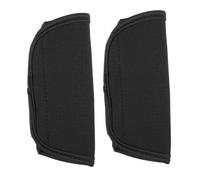 Warmhm Stroller Machine Handlebar Trolley Toddler 2pcs Black Covers Protective Anti-Slip Neoprene Material Washable Pushchair Armrest for Comfortable Use Outdoor