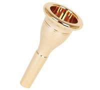 Warmhm Sturdy Metal Trumpet Mouthpiece Gold Plated 13.3mm for Small Trumpet French Horn Replacement Ideal for Music Instruments