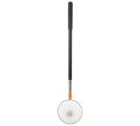 Warmhm Telescopic Egg Basket Poultry Egg Collector Stainless Steel Long Handle Grabber Tool For Chicken Coop Farm Use