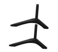 Warmhm Tv Stand Base Pedestal Feet Holder for LCD LED Screens Plastic Fixed Tv Mount with Easy Installation for Bedroom Living