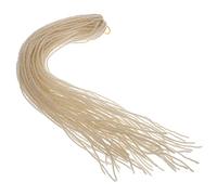 Warmhm Unisex Dreadlock Extensions 20 Strands Synthetic Double Ended Dreadlocks for Hip-Hop Style Long Crochet Hairpiece for Fashionable Looks