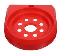 Warmhm Universal Fire Extinguisher Base Mounting Bracket Suitable for 3kg to 8kg Fire Extinguishers, Made of Sturdy Abs Material with Easy Installation and Secure Hold for Vehicle or Wall