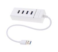 Warmhm USB Hub Ports Material High Speed Multi Hub for Laptop Desktop for Home Office Use USB Adapter Splitter