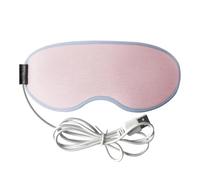 Warmhm USB Steam Eye Mask Cotton Heated Eye Cover USB Powered Comfortable Sleep Blindfold for Travel and Hotel Use