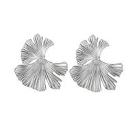 Warmhm Vintage Floral Leaf Earrings for Women Retro Chic Studs 1 Pair Botanical Leaf Ear Accessories for Everyday Wear and Special Occasions