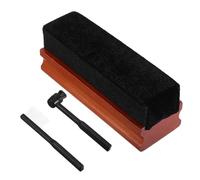 Warmhm Vinyl Record Cleaning Kit with Wooden Brush Static Dust Remover for Turntable Albums Audio Record Care Restores Sound Quality and Eliminates Static for Vinyl Maintenance