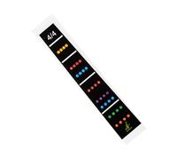 Warmhm Violin Position Sticker Fretboard Markers Easy to Use Phonetic Guide for Finger Placement Portable Adhesive and Clearly Marked for Beginners and All Skill Levels