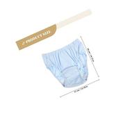 Warmhm Washable Breathable Incontinence Diaper Pants for Elderly XXL Leakproof Cotton Underwear with Fabric Comfortable Reusable Briefs for Mild Urinary Leakage Suitable for Daily