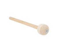 Warmhm Wooden Drumstick Felt Head for Snare Drum Wood Handle Instrument Part for Music Practice
