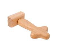 Warmhm Wooden Prayer Cross with Base 10.4X6X1.5Cm Rustic Magnetic Tabletop Crucifix Home Christian Desk Decoration