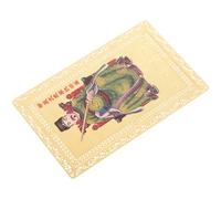 Warmhm Year Dragon Tai Card Amulet Blessing for Luck and Protection Wallet Amulet Chinese Style Decorative
