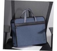 Warmhm Zip File Bag Document Organizer Tote Bag for Women Portable Zipper Closure for Travel and Office Use