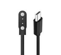 Warmhone USB C Smartwatch/Smart Glasses/Smart Helmet Charger Cable, Type C Magnet Charging Cables, 2 Pin4mm, Compatible with Soudorv,Cillso,Dafit,Nerunsa,Radley,Reflex active,Ruimen