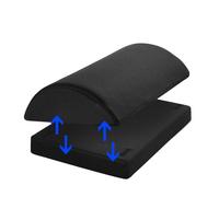 Warmiehomy Adjustable Footrest, Under Desk Foot Rest, Ergonomic Foot Stool with Memory Foam, 2-Height Leg Elevation Pillow with Removable Washable Cover & Non-Slip Bottom for Home, Office, Travel