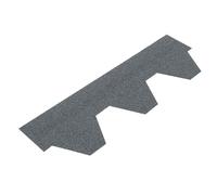 Warmiehomy Asphalt Roofing Tiles 18pcs/2.61sqm, 2.7mm Thick Self-Adhesive Roofing Felt, Waterproof Weatherproof Shingles for Roof Sheds (Grey, Hexagon)