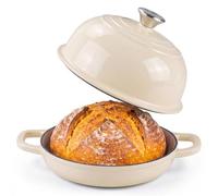 Warmiehomy Enamelled Cast Iron Dutch Oven Pot - 4.4L