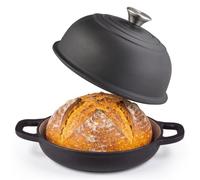 Warmiehomy Enamelled Cast Iron Dutch Oven Pot - 4.4L