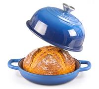 Warmiehomy Enamelled Cast Iron Dutch Oven Pot - 4.4L
