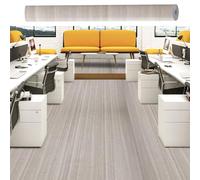 Warmiehomy Floor Tiles Self Adhesive Vinyl Flooring,60cmX10m Peel and Stick Waterproof Flooring Tiles Roll for Bedroom Living Room Kitchen Floor (Brown-Grey)