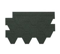 Warmiehomy Green Roofing Tiles Self-Adhesive Asphalt Roof Felt Shingles