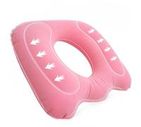 Warmiehomy Inflatable Donut Cushion, Adjustable Hemorrhoid Pillow for Tailbone Pain, Seat Cushion for Bed Sores, Hemorrhoids, Sciatica, Pregnancy Pillow Postpartum Essentials, Airplane, Pink