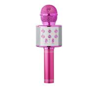 Warmiehomy Kids Microphone Portable Karaoke Birthday Gifts for 4 5 6 Year Old Girl Bluetooth Microphone Toy Home KTV Singing for Age 3-12 Children Presents, Purple