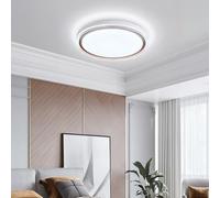 Warmiehomy LED Flush Mount Ceiling Light 50cm,96W Modern LED Ceiling Lamp Acrylic,Cool Light 6000K Round Ceiling Lighting for Bedroom,Office,Bathroom,Dining Room(White)