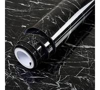Warmiehomy Marble Wallpaper Self Adhesive Wallpaper 60cm x 5m Peel and Stick Vinyl Wrap Sticky Back Plastic Roll Wall Paper for Furniture Sticker, Kitchen, Worktops