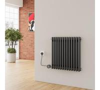 Warmiehomy Oil Filled Radiator, 13 Column Double Electric Heater, Electric Radiators Wall Mounted, 5 Modes, 7d/24h Timer, Child Lock, WIFI App Control, Touch Screen Adjustable Thermostat, 60 * 60.5cm
