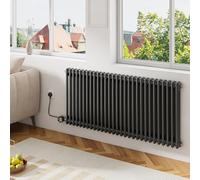 Warmiehomy Oil Filled Radiator, Wall Mounted Electric Radiators, 26 Column Double Electric Heater, 5 Modes, 7d/24h Timer, Child Lock, App WIFI Control, Touch Screen Adjustable Thermostat, 60 * 119cm