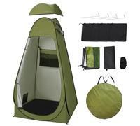 Warmiehomy Pop Up Toilet Tent, Instant Portable Shower Privacy Tent | Changing Tent, Portable Changing Room, Waterproof, UV Protection, Breathable, Double Storage Pockets, Compact with Carry Bag