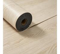 Warmiehomy Self-Adhesive PVC Vinyl Flooring Roll Floor Tiles, 60 x 300CM | Beige Maple, Easy to Cut Floor Covering, Wear & Water Resistant for Campervan Caravan Motorhome Wall & Floor Use