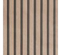 Warmiehomy Self Adhesive Wallpaper Wood Peel and Stick Wallpaper 40cm x 500cm Sticky Back Plastic Roll Wood Slat Vinyl Wrap Contact Paper for Cabinets, Wall, Furniture Stickers