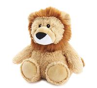 Warmies 13'' Fully Heatable Cuddly Toy Scented with French Lavender - Lion, Brown