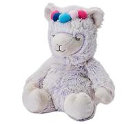 Warmies 13'' Fully Heatable Cuddly Toy Scented with French Lavender - Marshmallow Llama, Lilac, Medium (CPM-LLA-1-22)