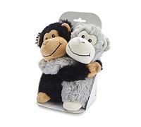 Warmies® 9'' Warm Hugs Fully Heatable Soft Heat Pad Scented with French Lavender - Monkeys
